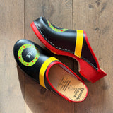 Limited-Edition Hand-Painted Swedish Clogs