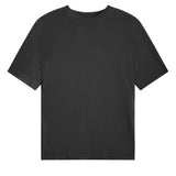 Cashmere and silk tee-shirt dark grey | Elio | Linnea Lund