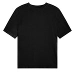 Cashmere and silk tee-shirt black | Elio | Linnea Lund