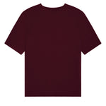 Cashmere and silk tee-shirt burgundy | Elio | Linnea Lund