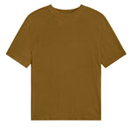 Cashmere and silk tee-shirt bronze | Elio | Linnea Lund
