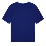 Cashmere and silk tee-shirt royal blue | Elio | Linnea Lund