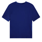 Cashmere and silk tee-shirt royal blue | Elio | Linnea Lund