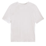 Cashmere and silk tee-shirt cream | Elio | Linnea Lund