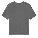 Cashmere and silk tee-shirt grey | Elio | Linnea Lund