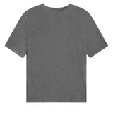 Cashmere and silk tee-shirt grey | Elio | Linnea Lund