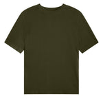 Cashmere and silk tee-shirt kaki | Elio | Linnea Lund