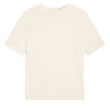 Cashmere and silk tee-shirt white | Elio | Linnea Lund