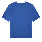 Cashmere and silk tee-shirt blue | Elio | Linnea Lund