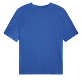 Cashmere and silk tee-shirt blue | Elio | Linnea Lund