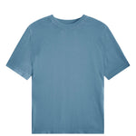 Cashmere and silk tee-shirt light blue | Elio | Linnea Lund