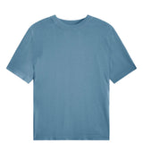 Cashmere and silk tee-shirt light blue | Elio | Linnea Lund