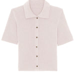 Cashmere polo light pink - packshot | Elise | Linnea Lund