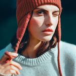 red cashmere chapka beanie | Elliott | Linnea Lund