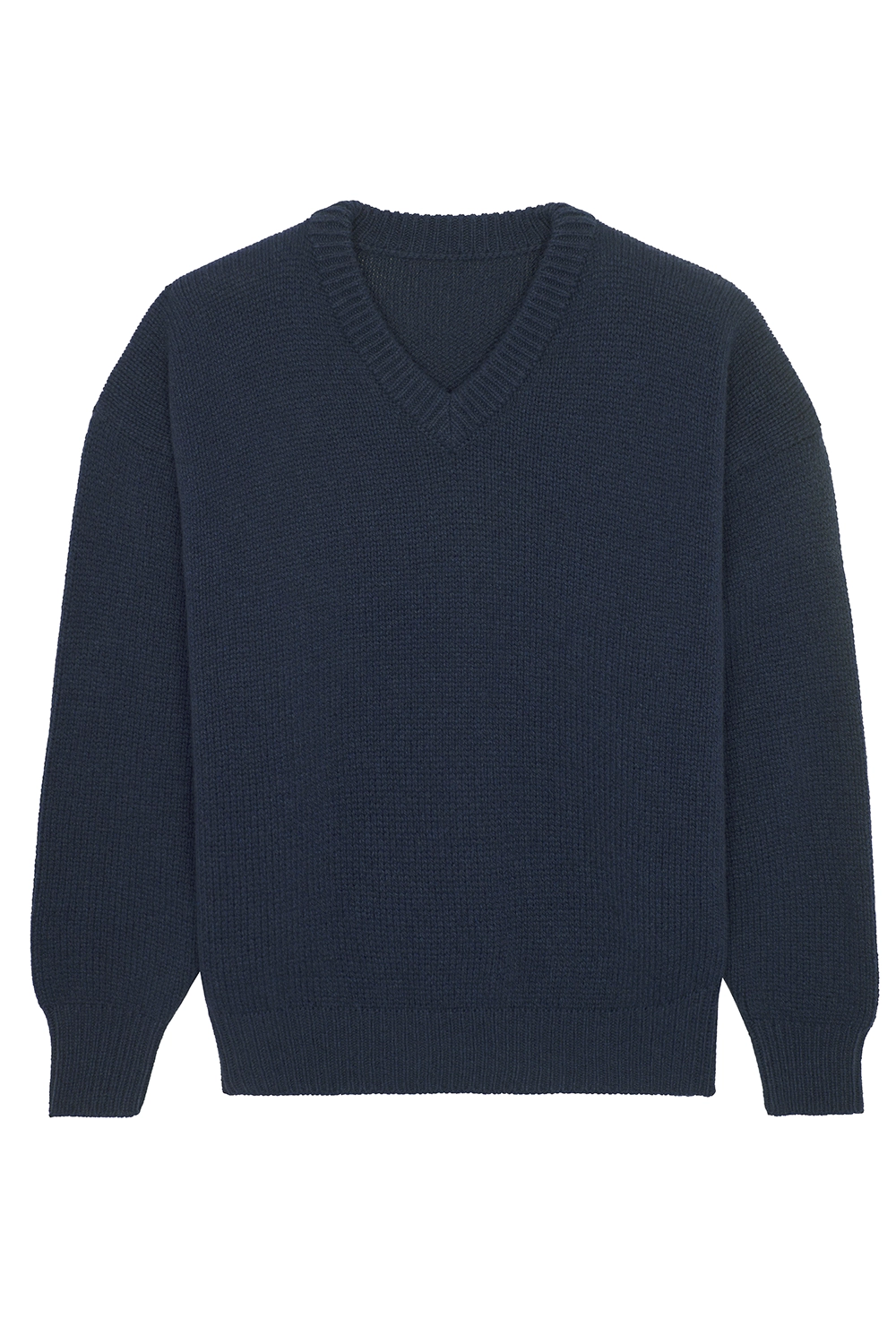 blue color cashmere sweater women - packshot | Emilie | Linnea Lund