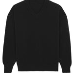 black cashmere sweater women - packshot | Emilie | Linnea Lund
