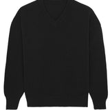 black cashmere sweater women - packshot | Emilie | Linnea Lund