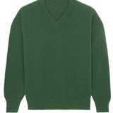 green cashmere sweater women - packshot | Emilie | Linnea Lund