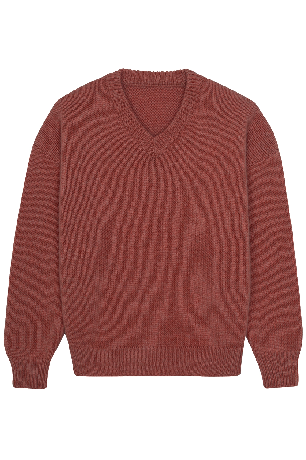 red cashmere sweater women - packshot | Emilie | Linnea Lund