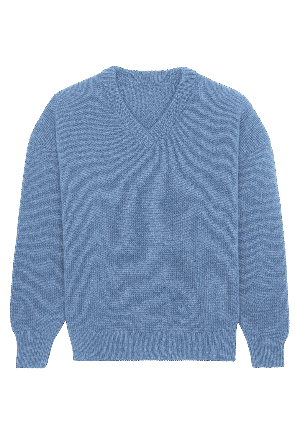 sky-blue cashmere sweater women - packshot | Emilie | Linnea Lund