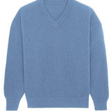 sky-blue cashmere sweater women - packshot | Emilie | Linnea Lund