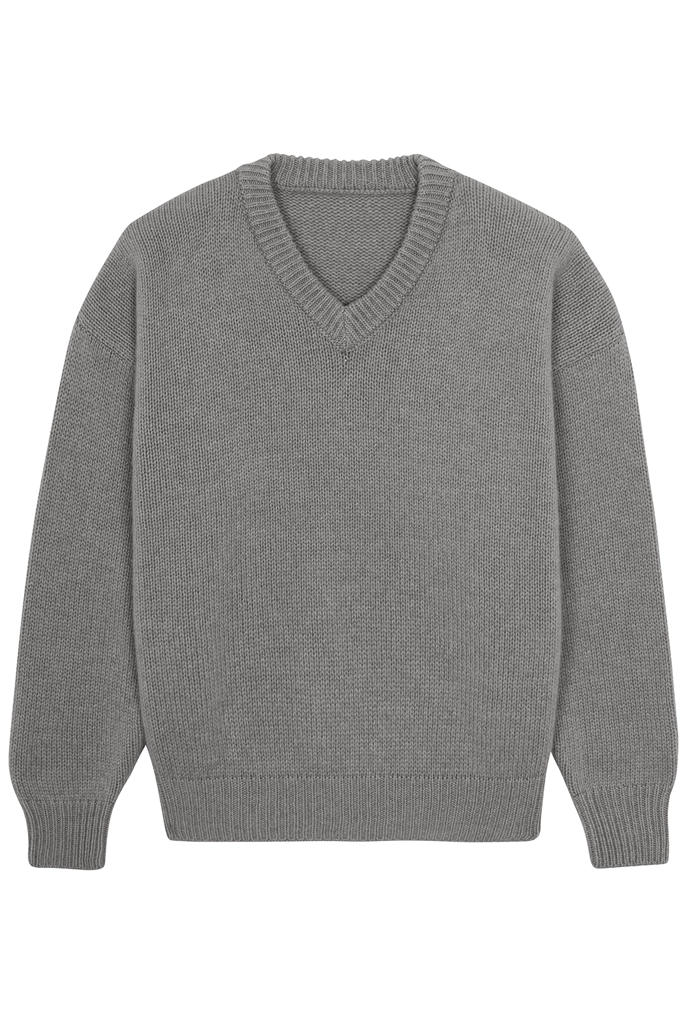 grey cashmere sweater women - packshot | Emilie | Linnea Lund