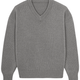 grey cashmere sweater women - packshot | Emilie | Linnea Lund