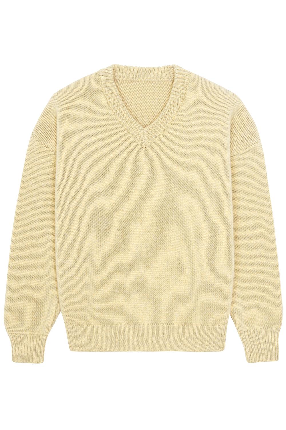 light yellow cashmere sweater women - packshot | Emilie | Linnea Lund