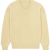 light yellow cashmere sweater women - packshot | Emilie | Linnea Lund