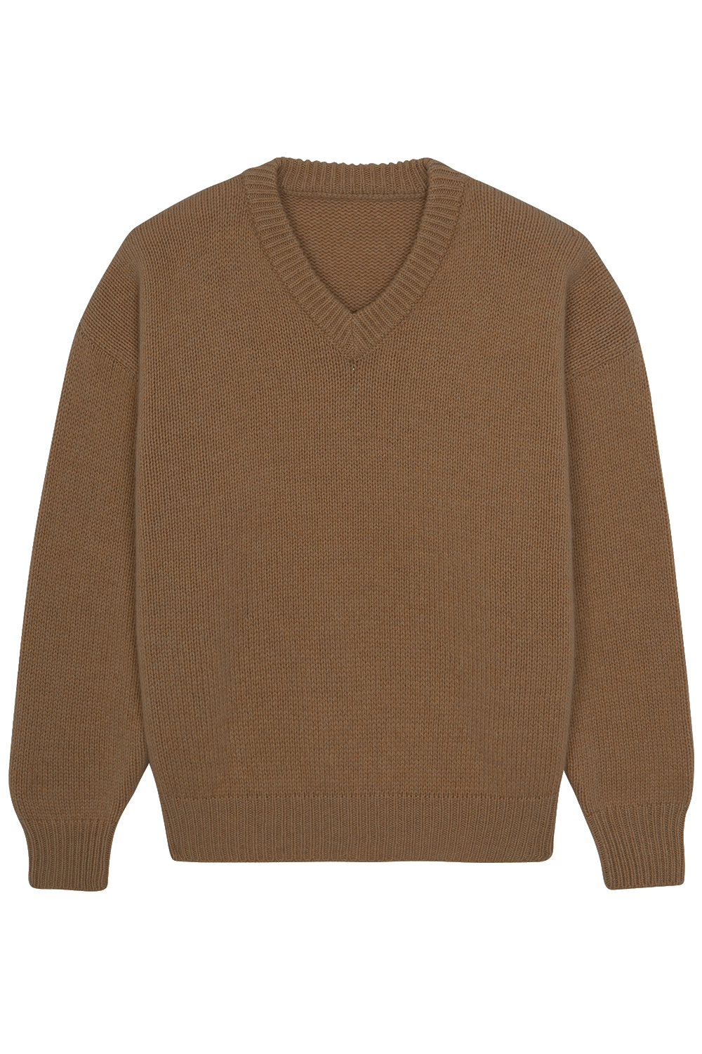 brown cashmere sweater women - packshot | Emilie | Linnea Lund