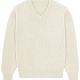 white cashmere sweater women - packshot | Emilie | Linnea Lund