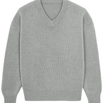 light grey cashmere sweater women - packshot | Emilie | Linnea Lund
