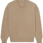 sand beige cashmere sweater women - packshot | Emilie | Linnea Lund