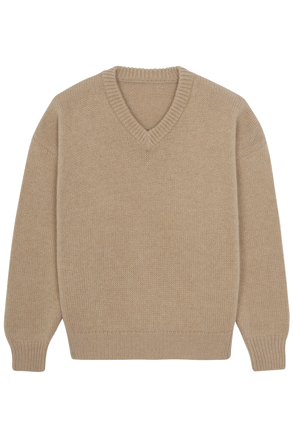 sand beige cashmere sweater women - packshot | Emilie | Linnea Lund