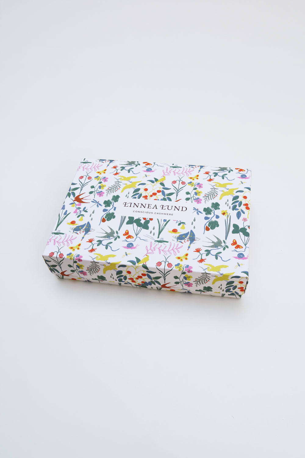 Empty Gift Box Linnea Lund | Floral Cashmere Packaging