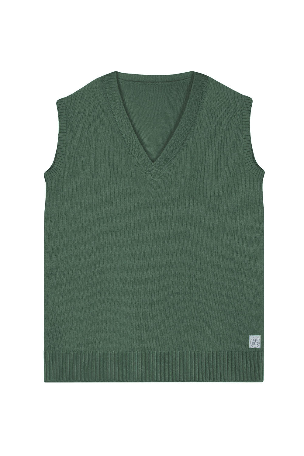 Green cashmere sweater - packshot | Erik | Linnea Lund