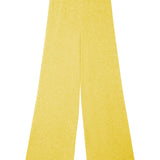 flash yellow cashmere pant women | Florence | Linnea Lund
