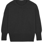 dark grey cashmere sweater women - packshot | Francesca | Linnea Lund