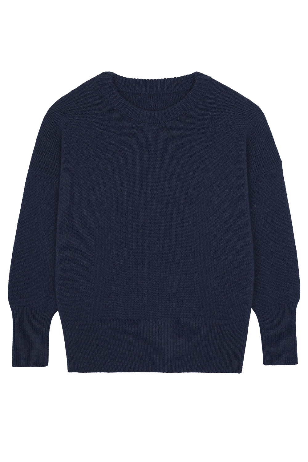 Blue cashmere sweater women - packshot | Francesca | Linnea Lund