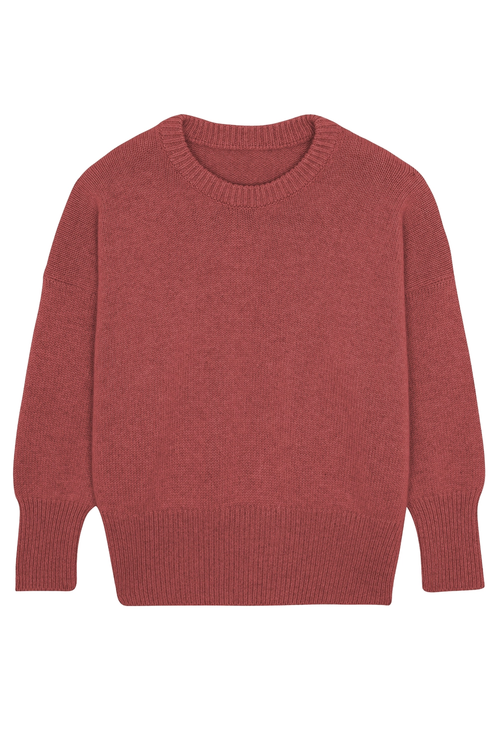 Red cashmere sweater women - packshot | Francesca | Linnea Lund