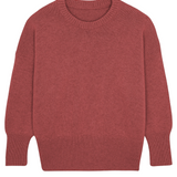 Red cashmere sweater women - packshot | Francesca | Linnea Lund