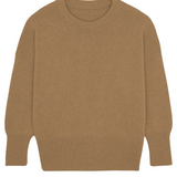 Brown macchiato cashmere sweater women - packshot | Francesca | Linnea Lund