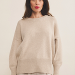 beige cashmere sweater women - look | Francesca | Linnea Lund