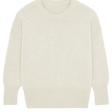 White cashmere sweater women - packshot | Francesca | Linnea Lund