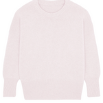 Light pink cashmere sweater women - packshot | Francesca | Linnea Lund