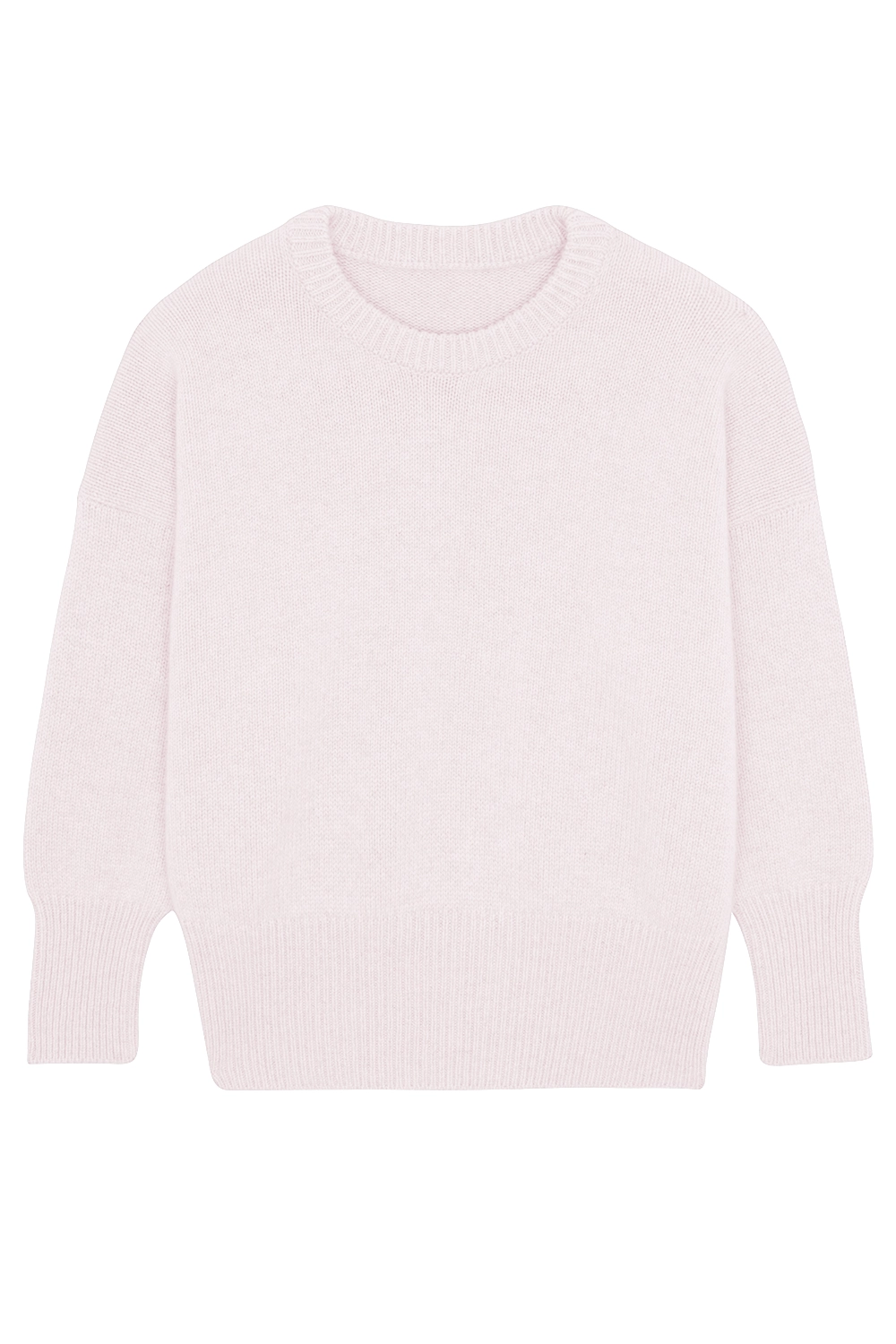 Light pink cashmere sweater women - packshot | Francesca | Linnea Lund