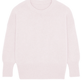 Light pink cashmere sweater women - packshot | Francesca | Linnea Lund
