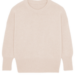 Light salmon pink cashmere sweater women - packshot | Francesca | Linnea Lund