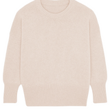 Light salmon pink cashmere sweater women - packshot | Francesca | Linnea Lund
