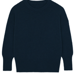 Sark slate teal color cashmere sweater women - packshot | Francesca | Linnea Lund